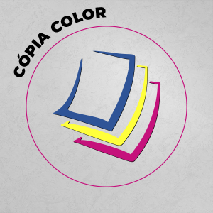 COPIA COLORIDA Papel offset 75g A4  fosco Corte reto 